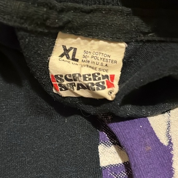 Bob Dylan Mercy Me tour 1989 vintage t-shirt XL - Picture 8 of 8